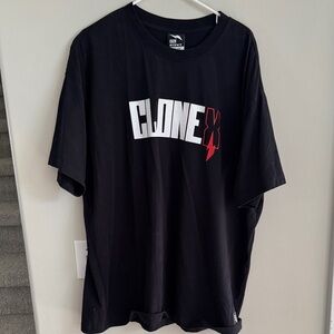 Black and Red Graphic Tee
